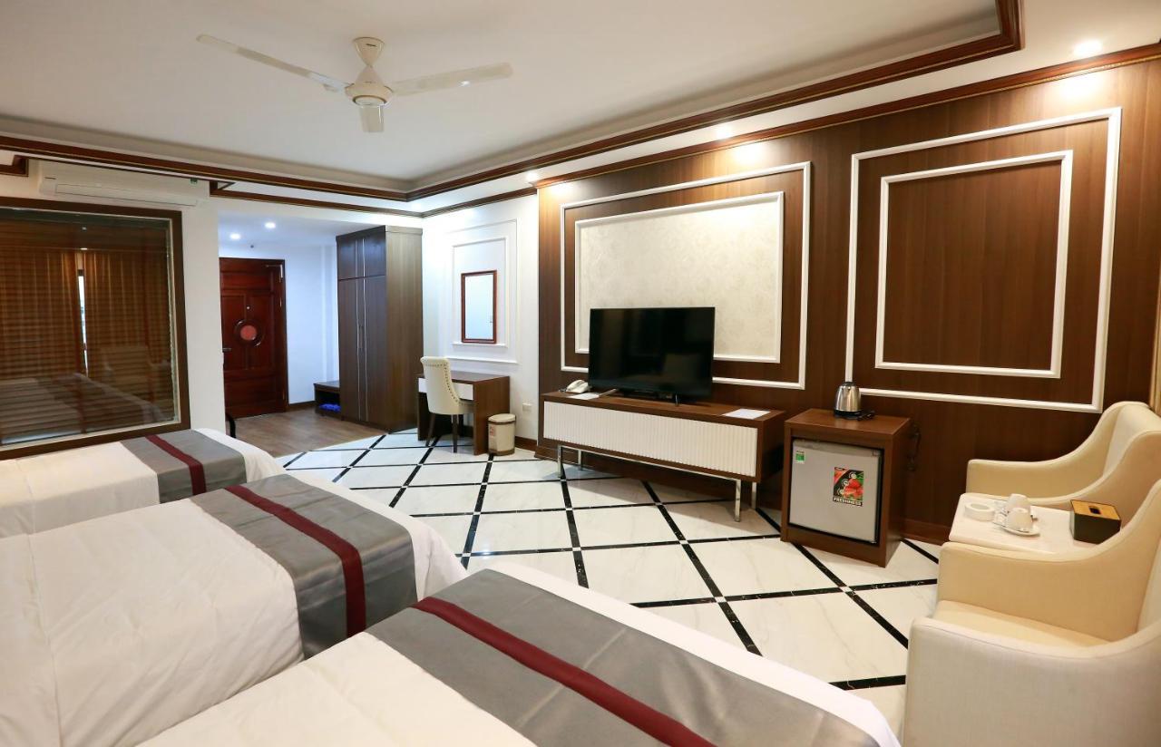 Olala Hotel Cam Pha Bagian luar foto