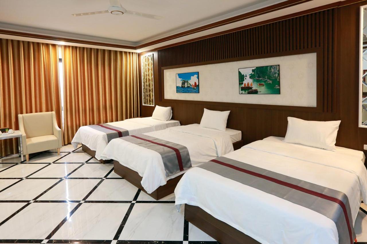 Olala Hotel Cam Pha Bagian luar foto