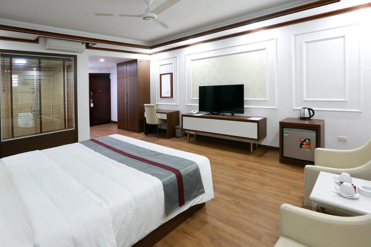 Olala Hotel Cam Pha Bagian luar foto